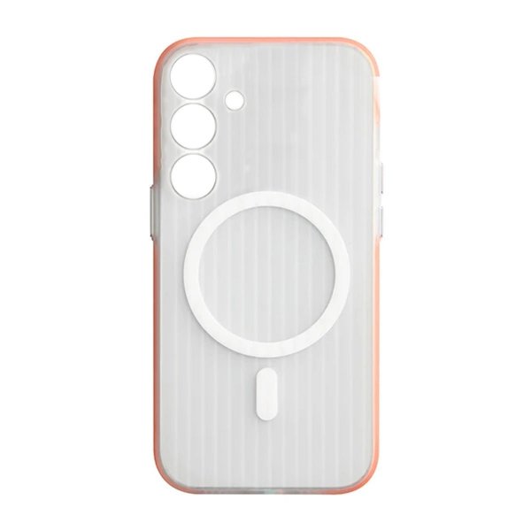 Samsung Galaxy S24 Plus Skal Korrugerad MagSafe Orange