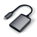 Satechi USB-C UHS-II minneskortläsare Space Gray