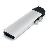 Satechi USB-C Pro Hub med 4K HDMI och Ethernet Silver