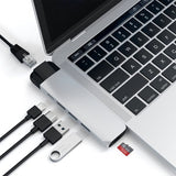 Satechi USB-C Pro Hub med 4K HDMI och Ethernet Silver