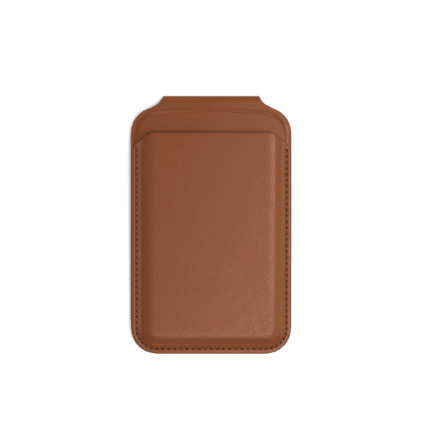 Satechi Korthållare Vegan-Leather Magnetic Wallet Stand Brun