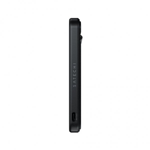 Satechi OntheGo Qi2 5K MagSafe-powerbank med Stativ Svart