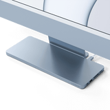 Satechi Universal Adapter USB-C Slim Dock 24” iMac Blå