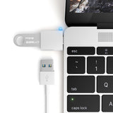 Satechi USB-C till USB-A 3.0 Adapter Silver