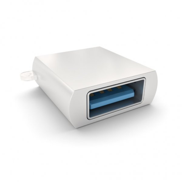 Satechi USB-C till USB-A 3.0 Adapter Silver