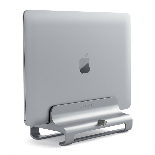 Satechi Universal Vertical Laptop Aluminum Stand Matte Black
