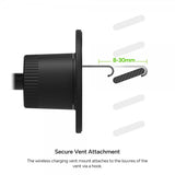 Mophie Bilhållare Snap+ Wireless Charging Vent Mount MagSafe