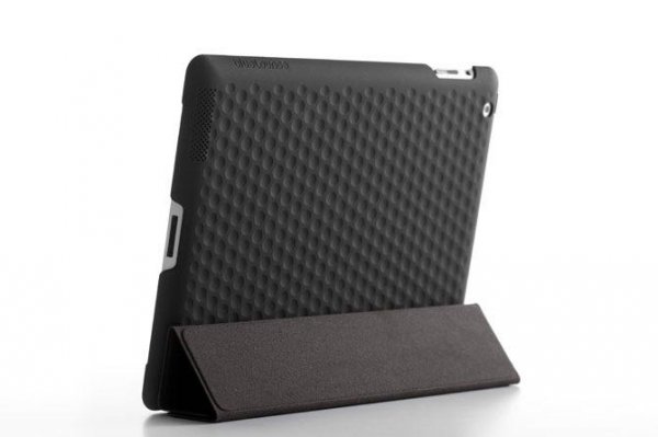 Bluelounge iPad 9.7 (gen 2/3/4) Skal Blom mönstrat Svart