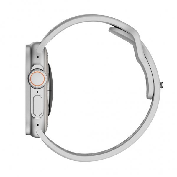 KeyBudz Apple Watch 44/45/46mm/Apple Watch Ultra Armband Journey Stone Grey