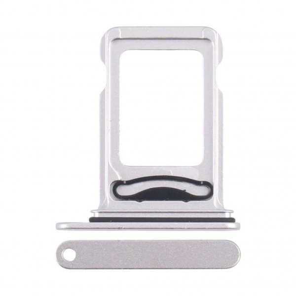 Simkortshållare Dual SIM för iPhone 17 Pro - Silver