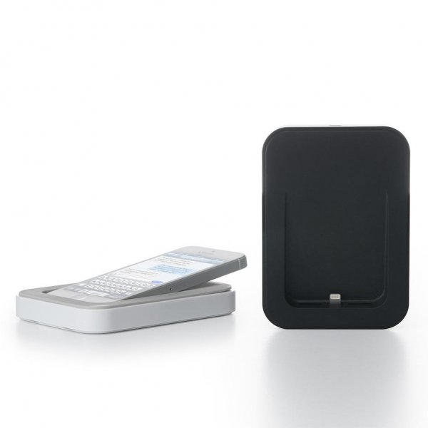 Bluelounge Saidoka iPhone SE 2016/ 5 / 5s Laddningsdocka Svart