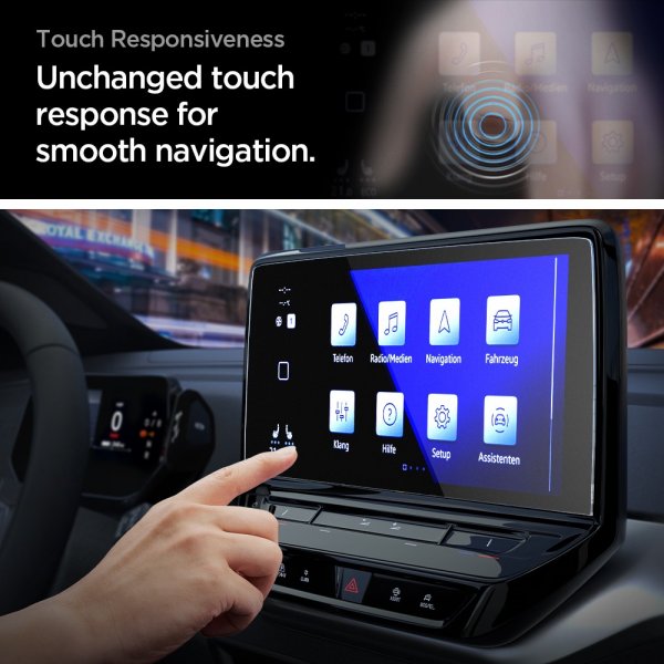 Spigen Skärmskydd GLAS.tR EZ FIT Anti-Glare Volkswagen ID.4 10"