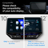 Spigen Skärmskydd GLAS.tR EZ FIT Anti-Glare Volkswagen ID.4 10"