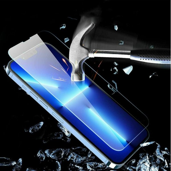 iPhone 13/13 Pro/14/16e/17e Skärmskydd Härdat Glas