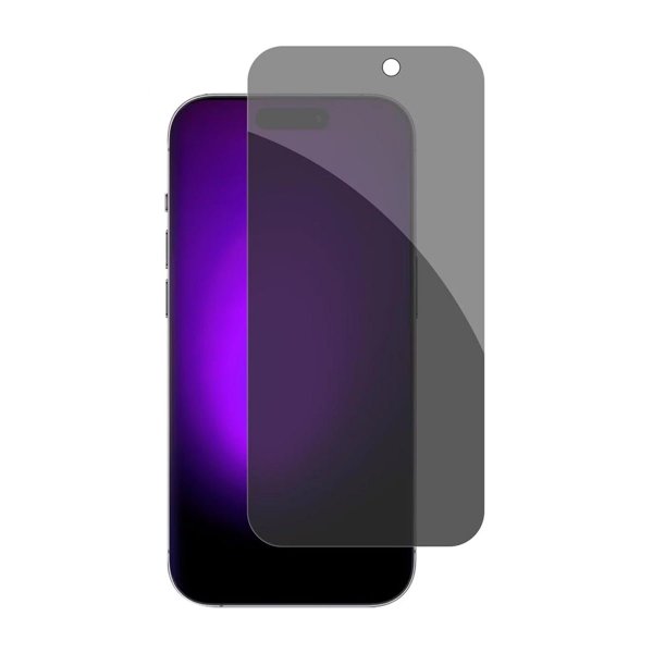iPhone 15 Plus/iPhone 16 Plus Skärmskydd Härdat Glas 3D Privacy