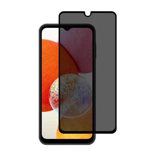 Samsung Galaxy A14 Skärmskydd Härdat Glas 3D Privacy