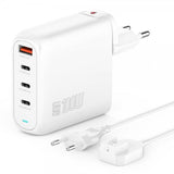 4smarts Skrivbordsladdare GaN Flex Pro 100W 3 USB-C+1 USB-A