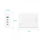 Fixed Skrivbordsladdare GaN200 Charging Dock 3xUSB-C & 1xUSB-A