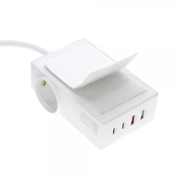 4smarts Skrivbordsladdare USB-C/A Power Strip Desk GaN 65W