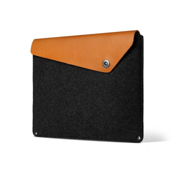 Mujjo MacBook Sleeve 13" Brun Svart