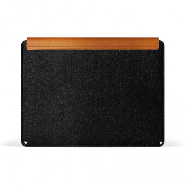 Mujjo MacBook Sleeve 13" Brun Svart