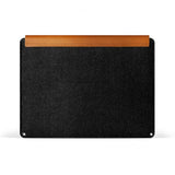 Mujjo MacBook Sleeve 13" Brun Svart