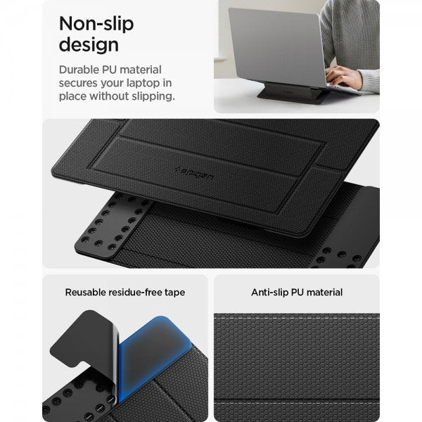 Spigen Slim Fold Laptop Stand Svart