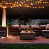 Deltaco Smart Home LED Light Chain 5m IP44 Warm White