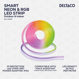 Deltaco Smart Home Smart Neon- och RGB-ljusslinga 5m