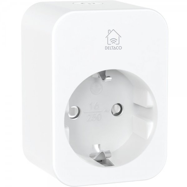 Deltaco Smart Home Smart Plug WiFi 2.4GHz 2-pack