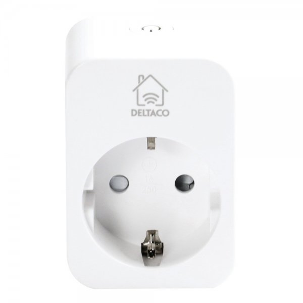 Deltaco Smart Home Smart Plug WiFi 2.4GHz 2-pack