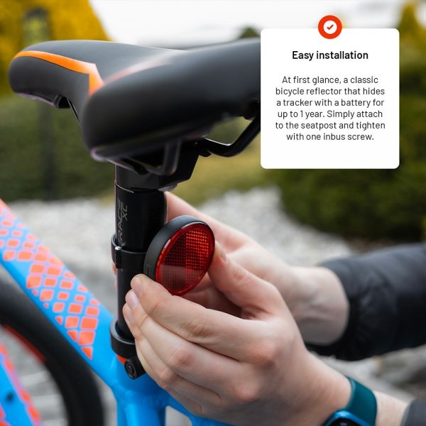 Fixed Smart Tracker Reflex för Cykel
