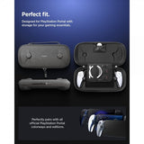 Spigen Sony PlayStation Portal Fodral Klasden Pouch Charcoal Gray