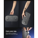 Spigen Sony PlayStation Portal Fodral Klasden Pouch Charcoal Gray