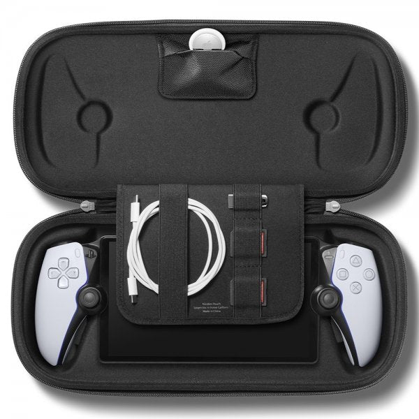 Spigen Sony PlayStation Portal Fodral Klasden Pouch Charcoal Gray