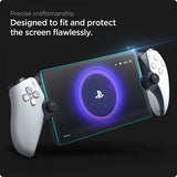 Spigen Sony PlayStation Portal Skärmskydd GLAS.tR EZ Fit