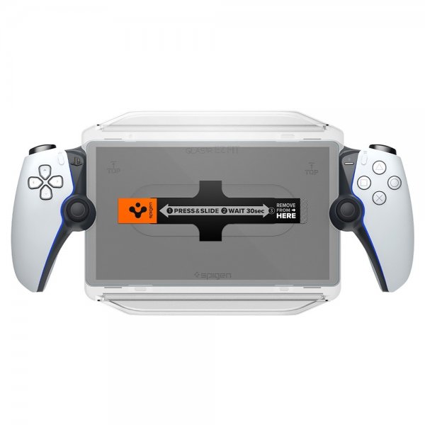 Spigen Sony PlayStation Portal Skärmskydd GLAS.tR EZ Fit