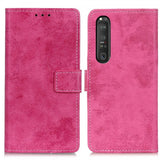 Sony Xperia 1 III Fodral Vintage Magenta