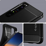 Spigen Sony Xperia 1 III Skal Rugged Armor Matte Black