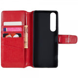 Nordic Covers Sony Xperia 1 IV Fodral Essential Leather Poppy Red