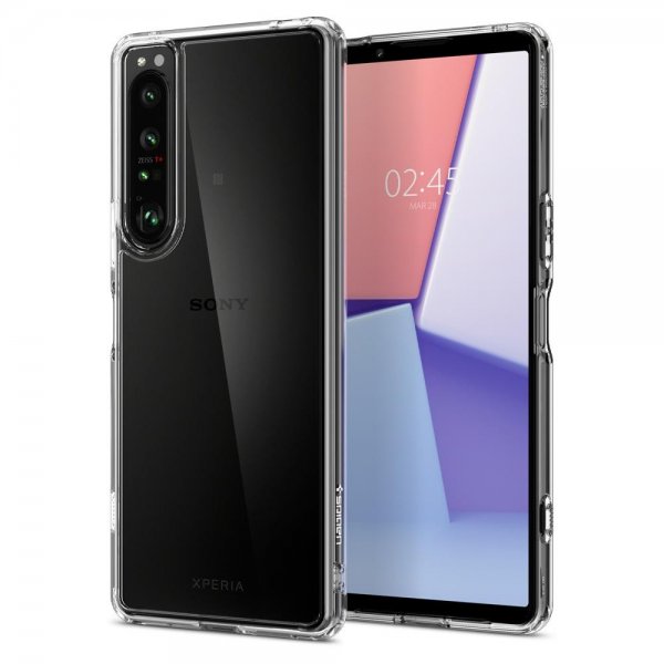 Spigen Sony Xperia 1 IV Skal Ultra Hybrid Crystal Clear