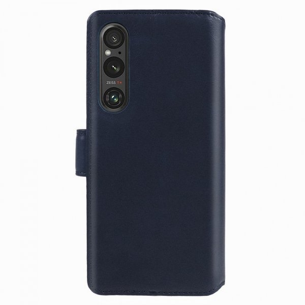 Nordic Covers Sony Xperia 1 V Fodral Essential Leather Heron Blue