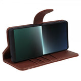 Nordic Covers Sony Xperia 1 V Fodral Essential Leather Maple Brown