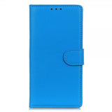 Sony Xperia 1 V Fodral Litchi Blå