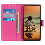Sony Xperia 1 V Fodral Litchi Magenta