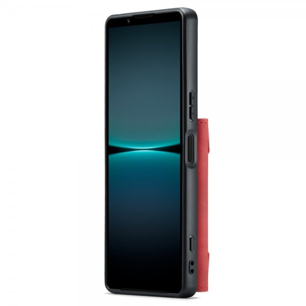 Dg.Ming Sony Xperia 1 V Skal M2 Series Löstagbar Korthållare Röd