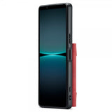 Dg.Ming Sony Xperia 1 V Skal M2 Series Löstagbar Korthållare Röd