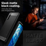 Spigen Sony Xperia 1 V Skal Rugged Armor Matte Black