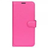 Sony Xperia 1 VI Fodral Litchi Magenta