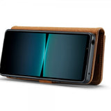 Dg.Ming Sony Xperia 1 VI Fodral med Löstagbart Skal Brun
